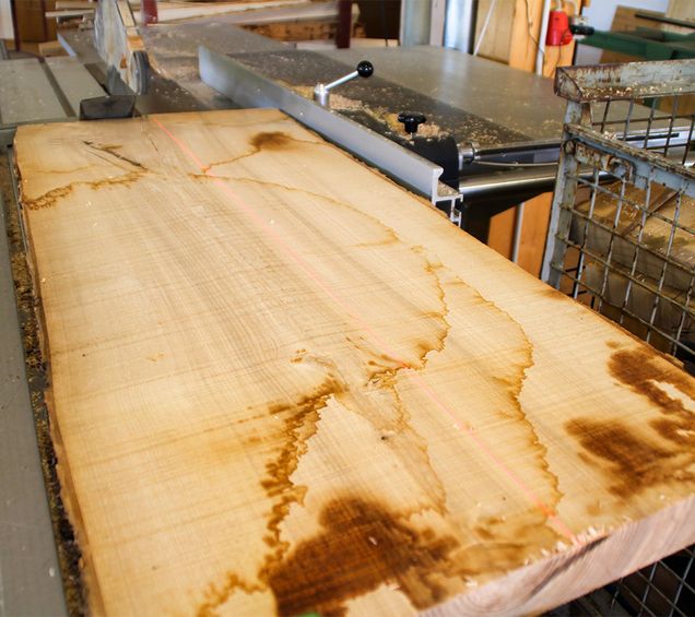 Motiv für Holz für Stiegenstufen 