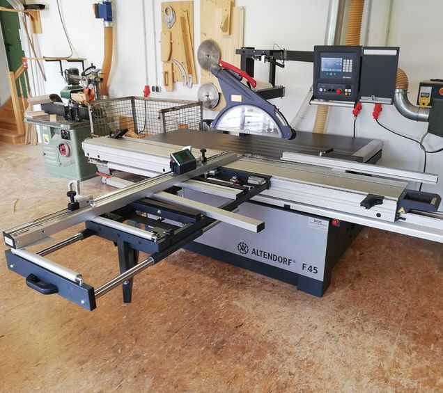 Neue Altendorf F45 Tischkreissäge