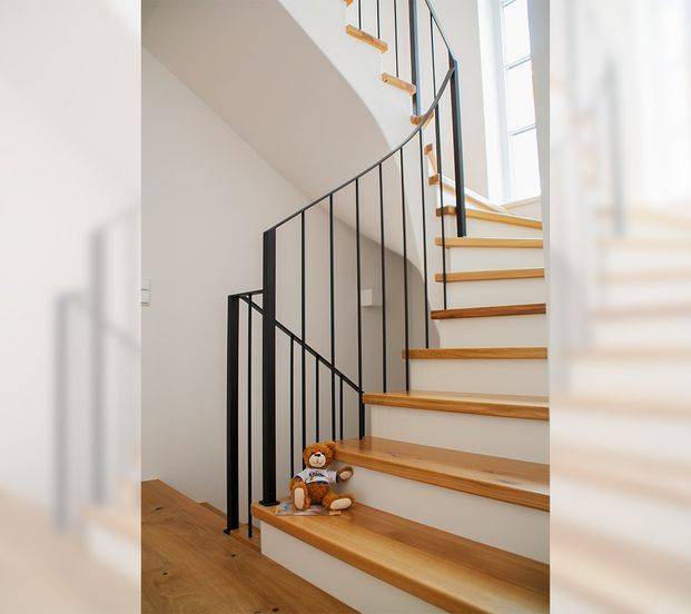 kraller 83367 Petting:Teppen / Stiegen mit Eichenstufen Illustration 2 Treppen Stiegen mit Eichenstufen